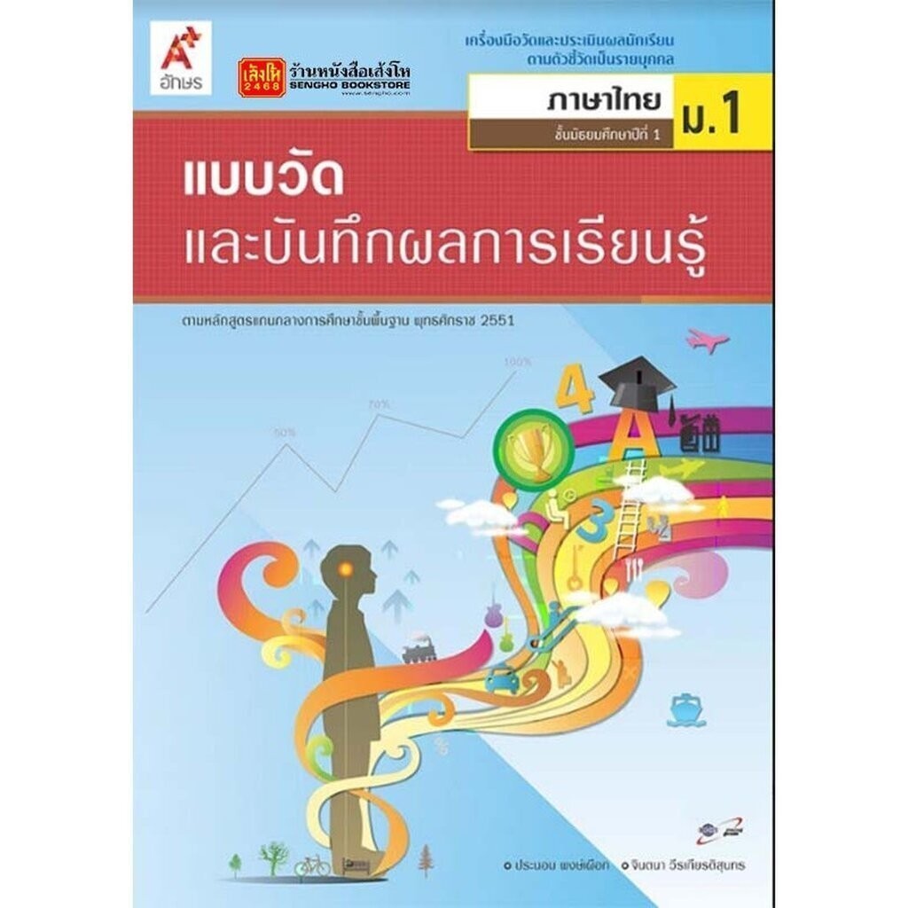 หนังสือเรียน แบบวัดและบันทึกผล ภาษาไทย ม.1