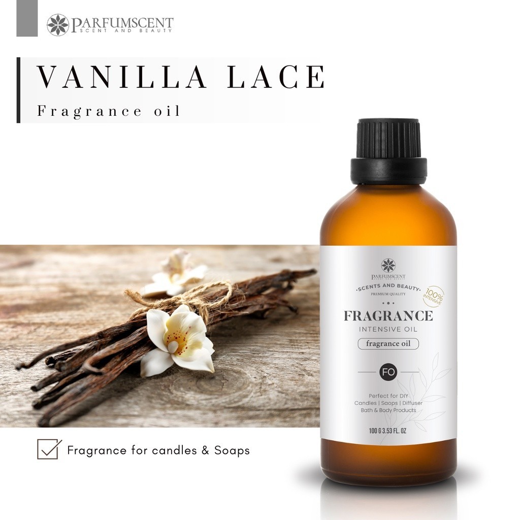 PARFUMSCENT หัวน้ำหอม Vanilla Lace Fragrance Oil