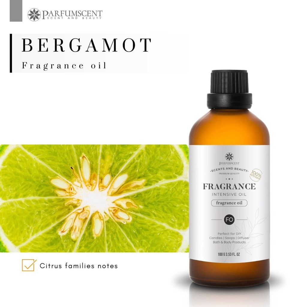PARFUMSCENT หัวน้ำหอม Bergamot Fragrance Oil