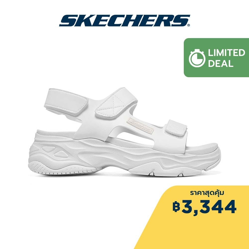 Skechers สเก็ตเชอร์ส รองเท้าแตะ ผู้หญิง Cali D'Lites 4.0 Sandals - 119846-WHT