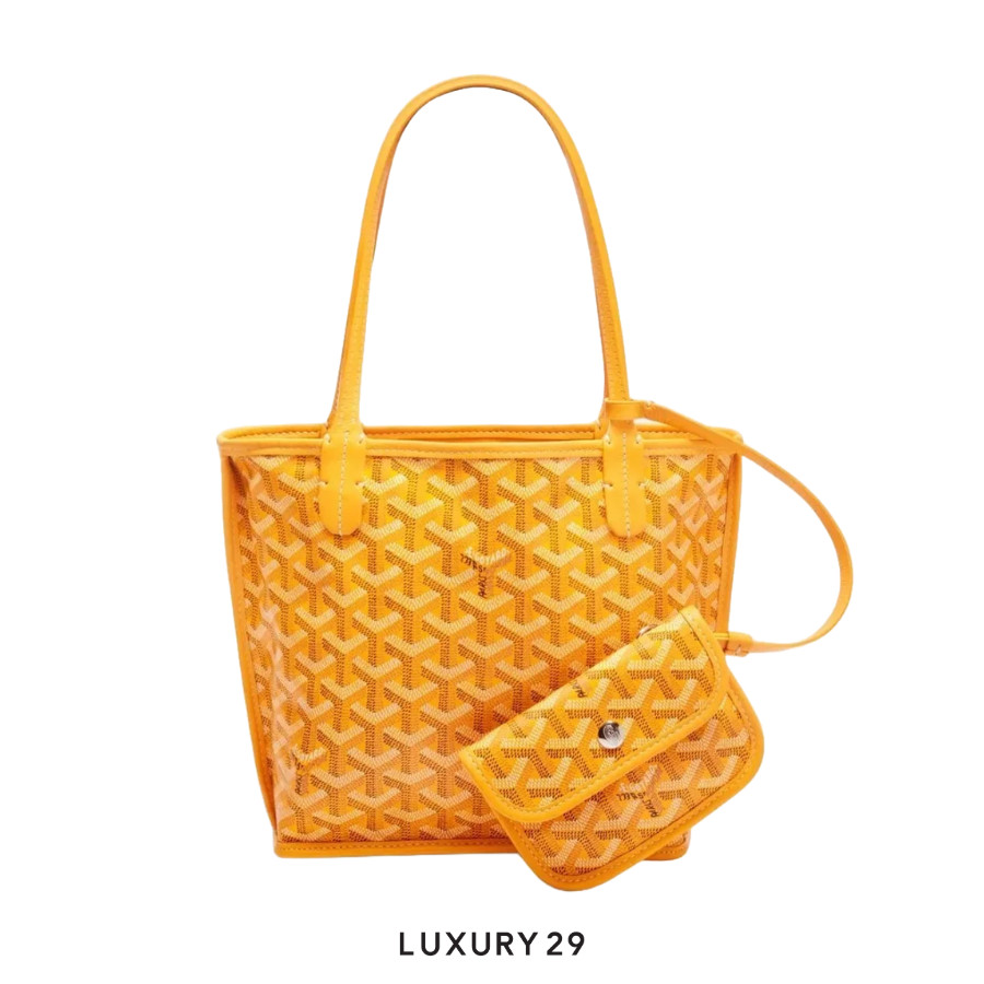 Goyard Anjou Mini Bag Yellow