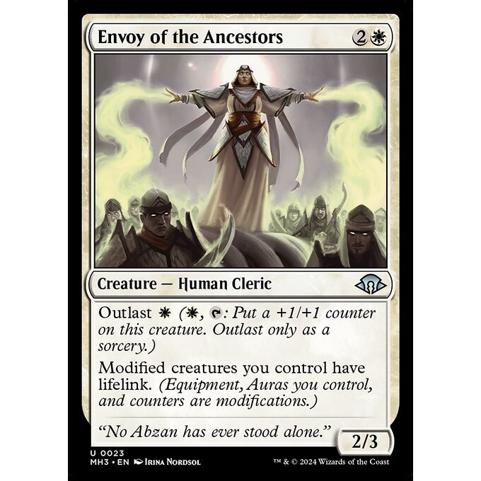 [Modern Horizons 3] - [MH3] - (U) -[Envoy of the Ancestors] -  [2024]