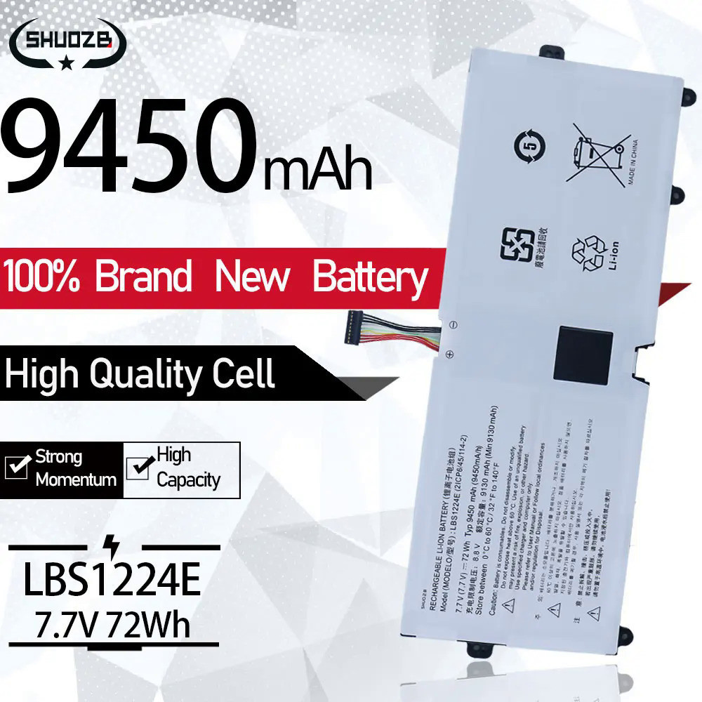 New LBS1224E Laptop Battery For LG Gram 13Z980 14Z980 15Z980 15Z990 13Z990 14Z990 17Z990 17Z990-V 13