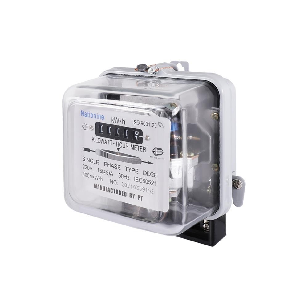 NATIONINE มิเตอร์ไฟ 15/45A DD28 1 เฟส 2 สาย จัดส่งโดย HomePro ราคา ถูกที่สุด ดีลบีเคเค แกลเลอรีภาพที่ 2