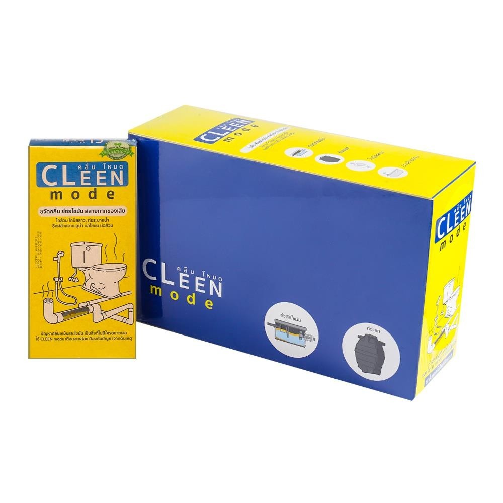 CLEEN MODE ผงขจัดกลิ่นถังบำบัด 185 กรัม จัดส่งโดย HomePro - รูปที่ 2
