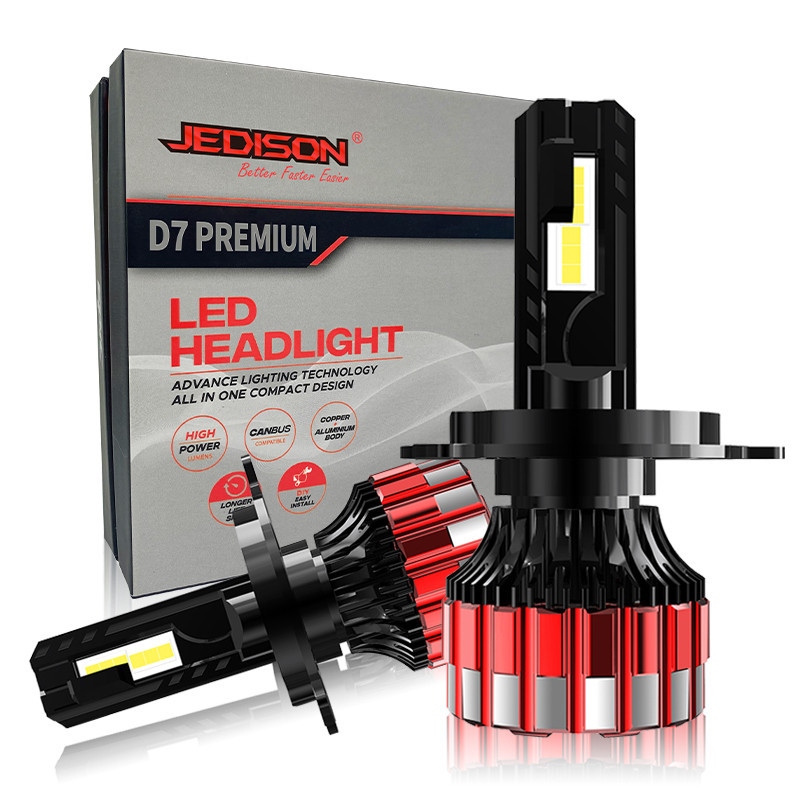 D7 110W H4 Car LED Headlight Bulb 20000Lm H1 H3 Car Light Bulb H4 H7 H11 9005 9006 H13 LED Car Headl