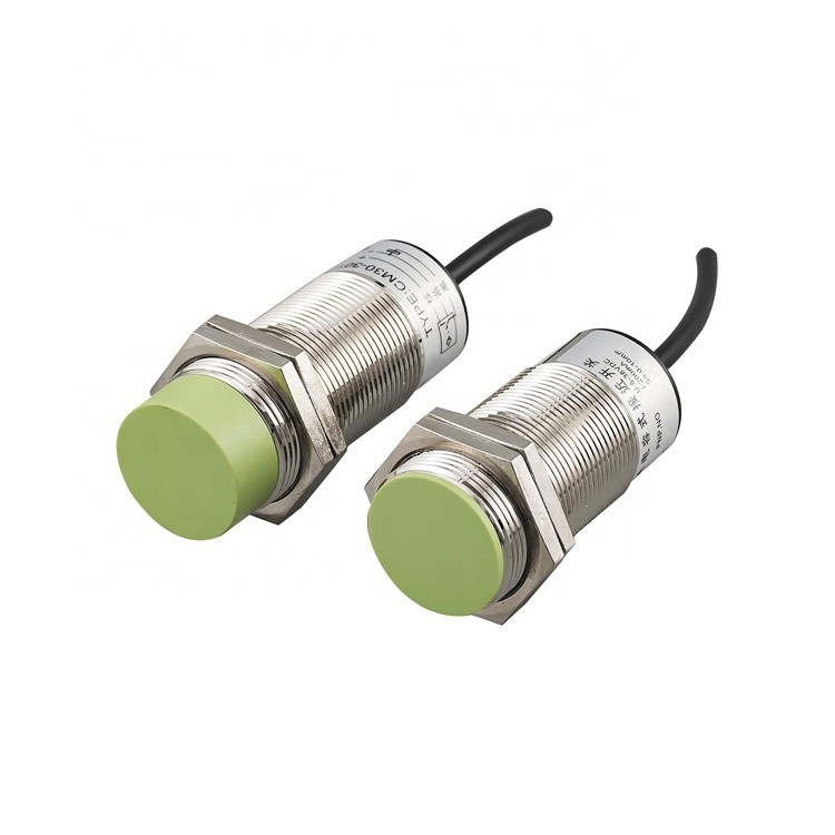 Cylinder type 5V DC sensor switch flush type NPN NO LJ30 inductive proximity sensor