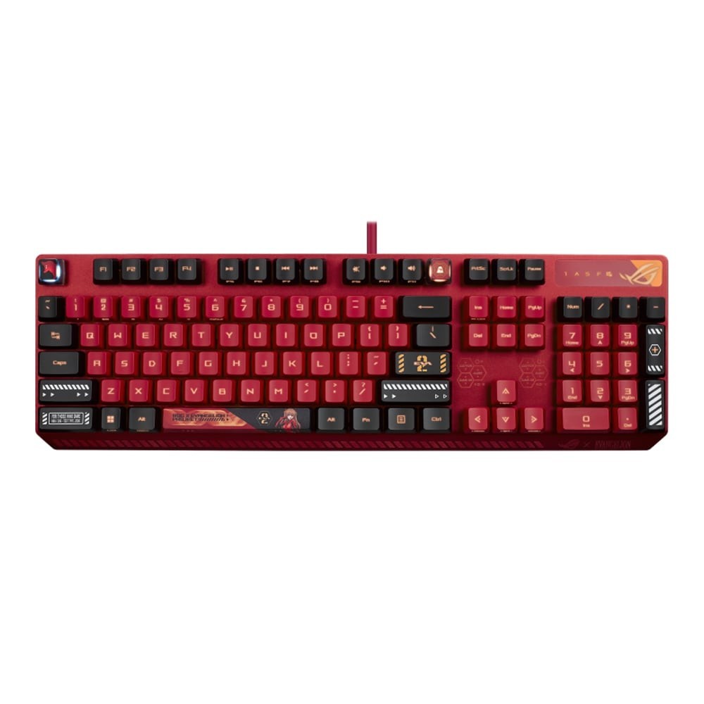 KEYBOARD (คีย์บอร์ด) ASUS ROG STRIX SCOPE RX EVA-02 EDITION (ROG RX BLUE OPTICAL SWITCH - AURA SYNC 