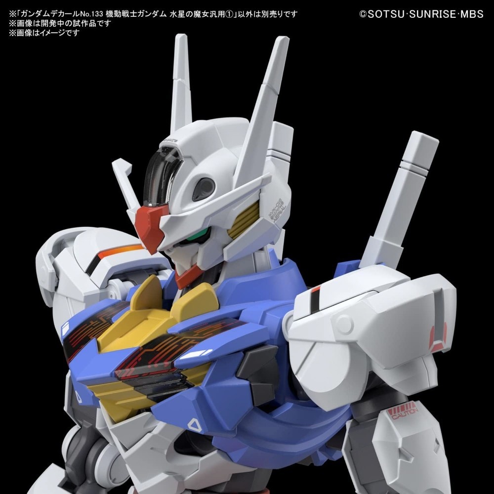 Bandai |  Gundam Decal 133 Mobile Suit Gundam The Witch From Mercury Multiuse 1