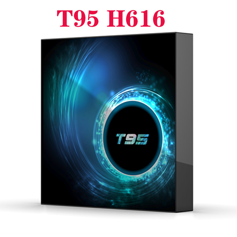2024 latest T95 tv box android 10 tv box 4k 64g 32gb 64gb Quad core set-top box T95 H616 mini media 
