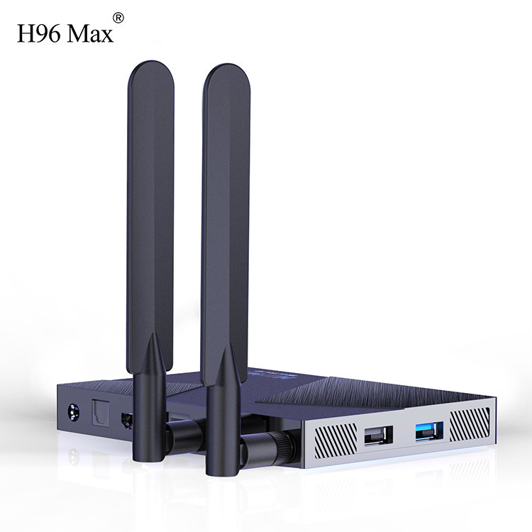 2024 Factory Supply WIFI 6 H96 MAX V58 OTT Android 12.0 TV Box 8K Smart Box Streaming Support AV1 Se