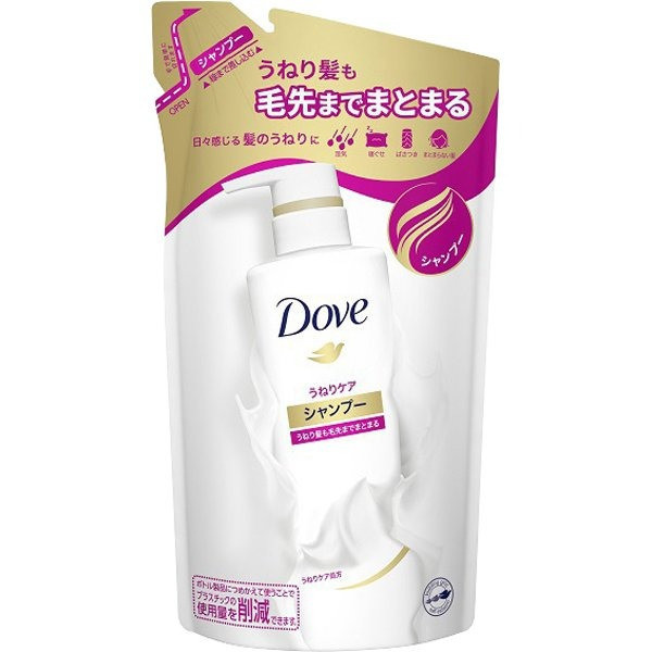 DOVE Shampoo Refill 350g [Swell Care], [Volume Care] Direct from Japan