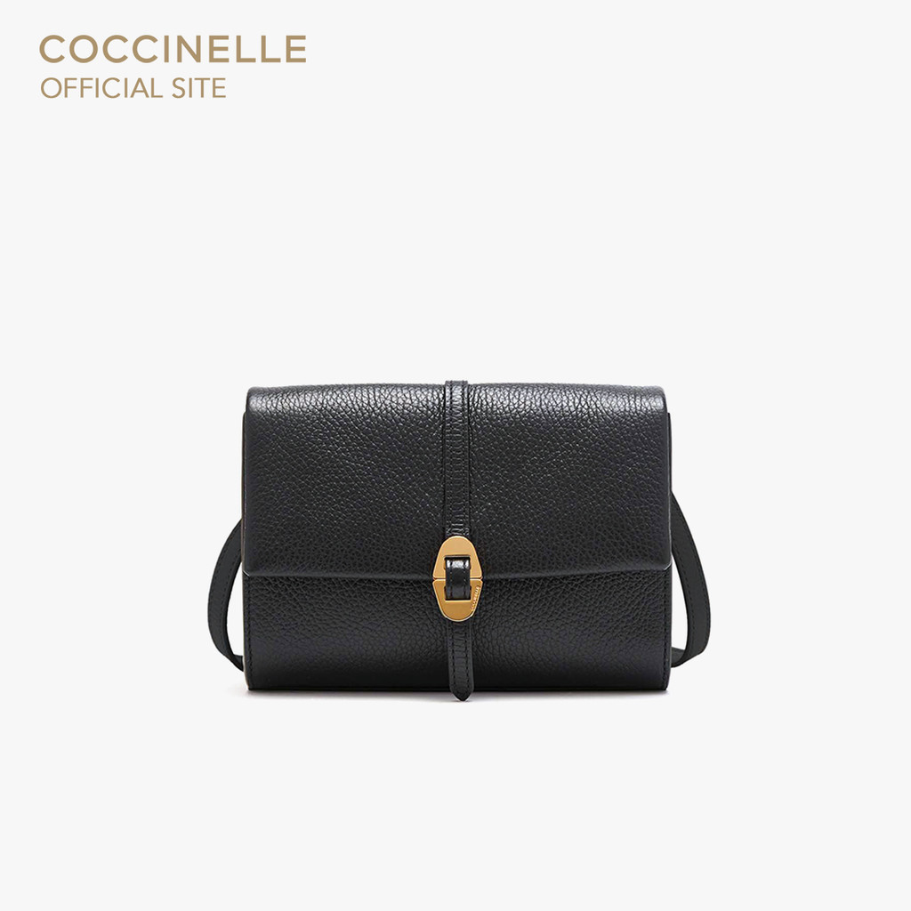 COCCINELLE กระเป๋าสะพายผู้หญิง รุ่น DORIAN 550101 สี NOIR