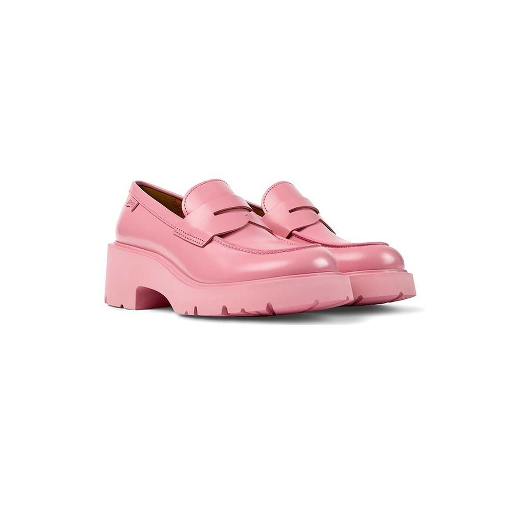Camper รุ่น Milah รองเท้าลำลองหนัง ผู้หญิง สี Pink - K201425-012