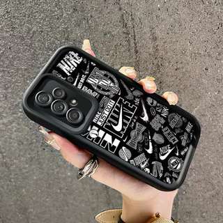เคสสำหรับ Samsung Galaxy A52 4G A52 5G A52s 5G A73 5G เคสกระแสแฟชั่นกันกระแทก Silikon เคสป้องกันกล้องคลุมทั้งหมด
