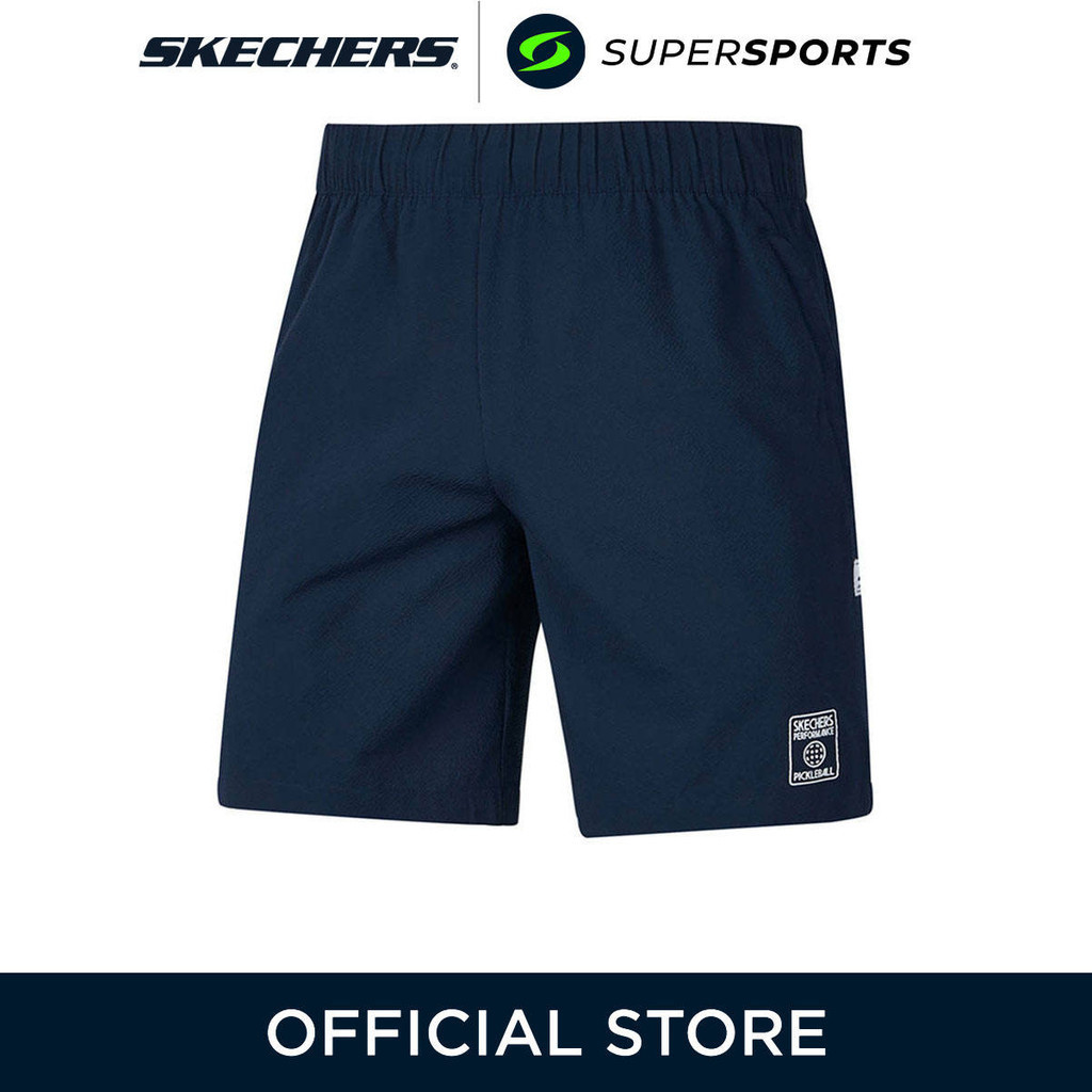 SKECHERS P324M021 กางเกงออกกำลังกายขาสั้นผู้ชาย