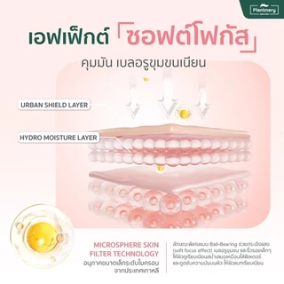 Plantnery First Base Blurring Pore Primer SPF15 PA++ 15 g ไพรเมอร์ 4in1 เบลอผิวเนียน ปิดกลบทุกรูขุมขน คุมมัน เมคอัพติดทน
