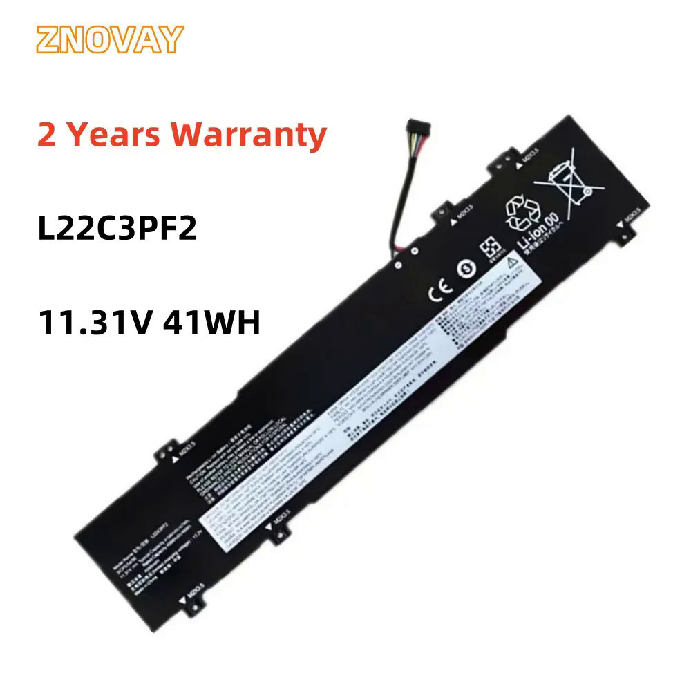 L22B3PF2 L22X3PF2 11.31V 41WH แบตเตอรี่แล็ปท็อปสำหรับ Lenovo IdeaPad Slim 315ABR8