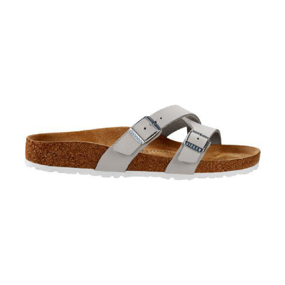 Birkenstock รองเท้าแตะ ผู้หญิง รุ่น Yao สี Mineral - 1016096 (regular)1016096 - size 40 EU