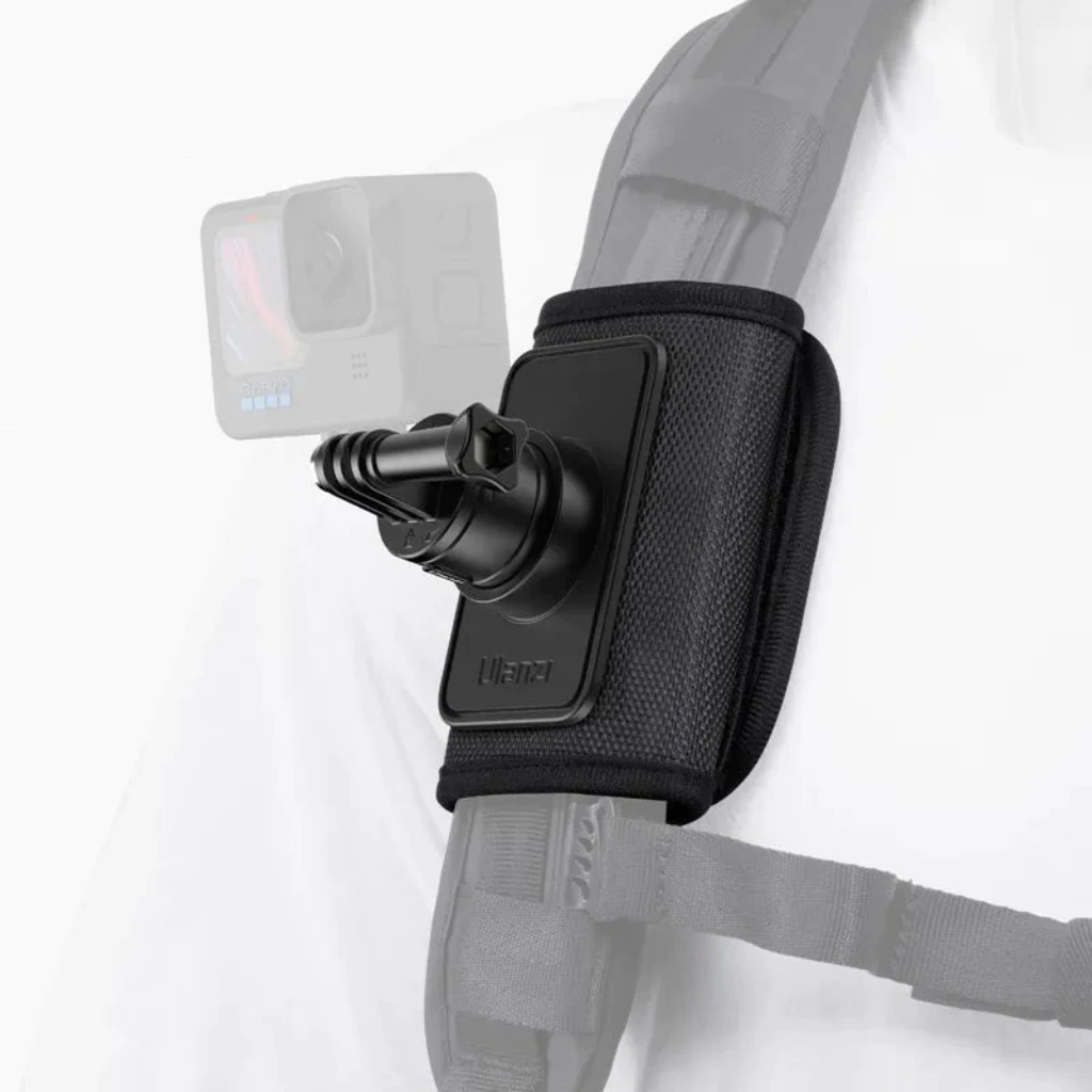 Ulanzi CO62 GO Quick ll สายรัดกระเป๋า POV ต่อกล้อง GoPro/ DJI Action 6/ Insta360 Backpack Clip Mount thumbnail 3