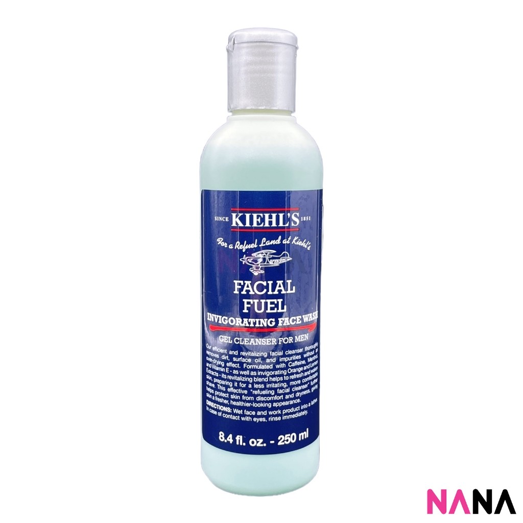 Kiehl's Facial Fuel Invigorating Face Wash For Men 250ml คีลส์ ผลิตภัณฑ์ล้างหน้าสำหรับผู้ชาย