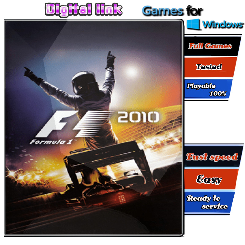 F1 2010 เกม PC Game คอมพิวเตอร์ USB เสียบเล่นได้เลย