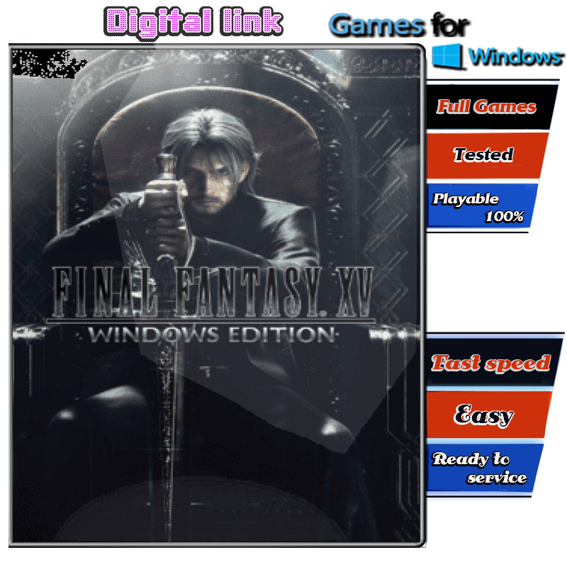 Final Fantasy XV Windows Edition เกม PC Game คอมพิวเตอร์ USB เสียบเล่นได้เลย