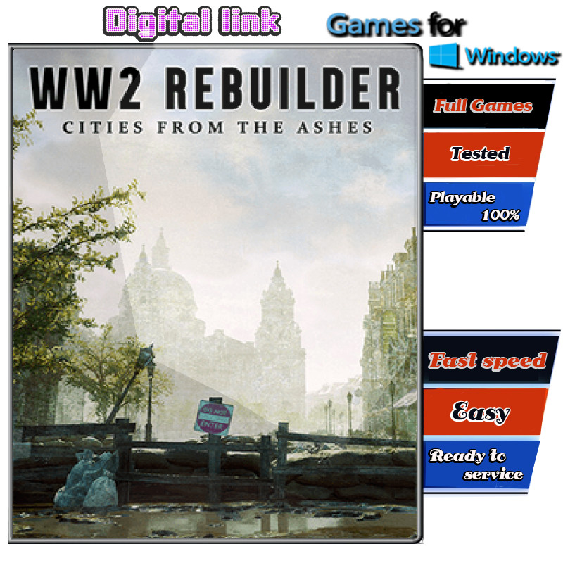 WW2 Rebuilder Cities from the Ashes เกม PC Game คอมพิวเตอร์ USB เสียบเล่นได้เลย