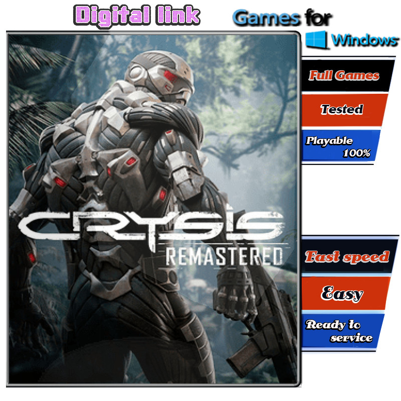 Crysis Remastered เกม PC Game คอมพิวเตอร์ USB เสียบเล่นได้เลย