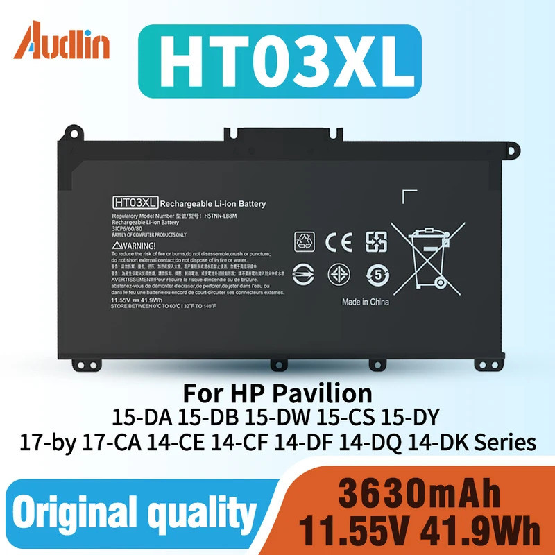แบตเตอรี่แล็ปท็อป L11119-855สำหรับ HP Pavilion 14-CE 14-CF 14-DF 15-CS HT03XL 15-DA 15-DB 15-DW 17-B