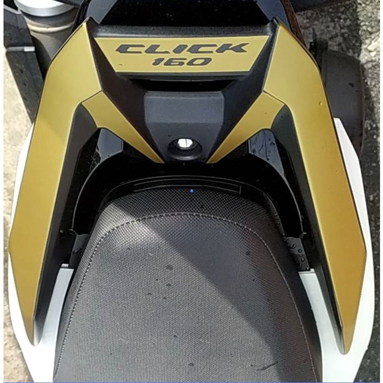Click 160 vario 2023 สติ๊กเกอร์แต่งกันตกท้าย งานออกแบบเข้ารูป เพิ่มความสวยงามโดดเด่นให้รถคุณ