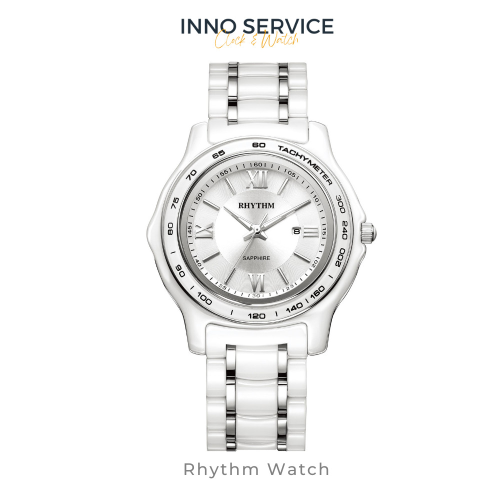 นาฬิกาข้อมือ Ceramic Watch แบรนด์ RHYTHM รุ่น C1101C01/C1101C02/C1101C03/C1101C04