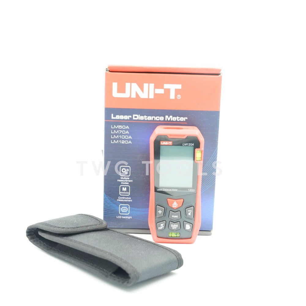 UNI-T LM120A เครื่องวัดระยะเลเซอร์ วัดไกลสุด 120 เมตร ราคา ถูกที่สุด ดีลบีเคเค แกลเลอรีภาพที่ 2