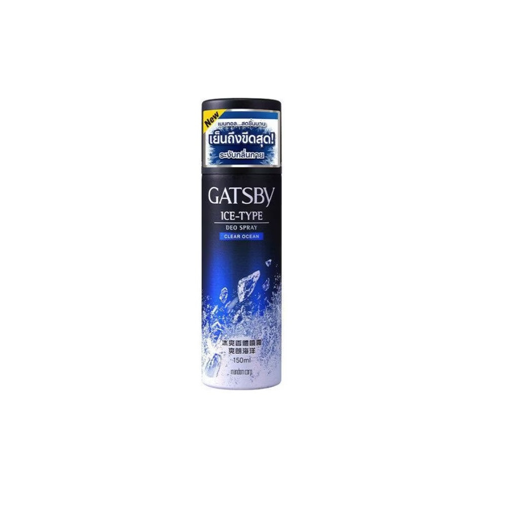 Gatsby Ice Type Deospr Clean Oc แกสบี้ ไอซ์-ไทป์ ดีโอสเปรย์ เคลียร์โอเชี่ยน 150มล