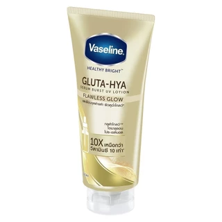 Vaseline วาสลีนเฮลธี้ไบร์ทกลูต้า-ไฮยาเซรั่มเบิสท์ยูวีโลชั่นฟอลเลสโกลว์ 300มล.