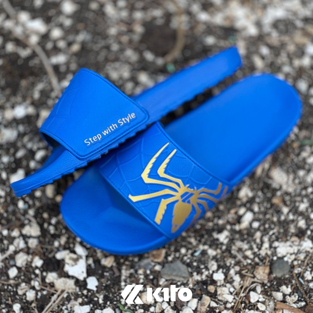 🔥Kito AH93 Spider รองเท้าแตะ Unisex รุ่น ไซส์ 36-43 สี ดำ น้ำเงิน กรม แดง ขาว เหลือง maksim