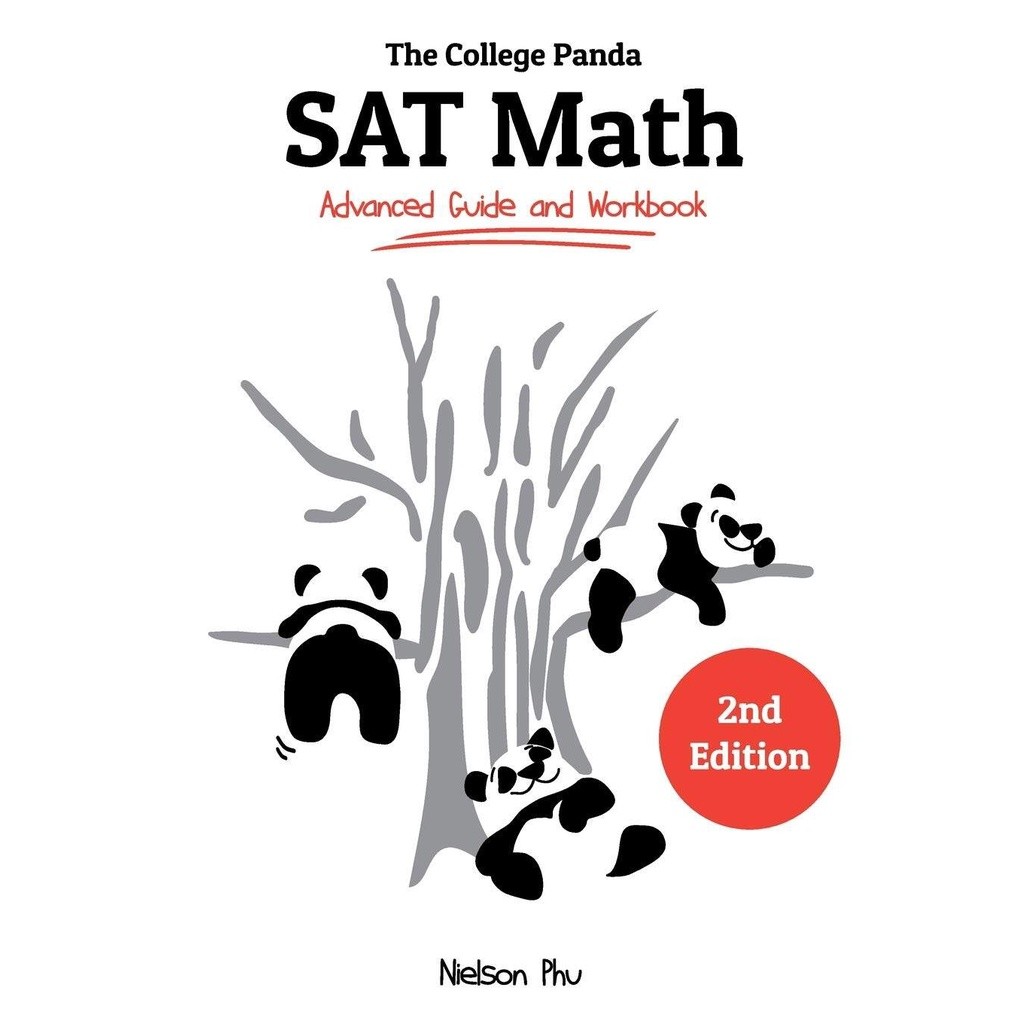 NEW! หนังสืออังกฤษ The College Panda's SAT Math: Advanced Guide and Workbook [Paperback]