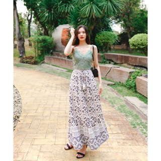 MyWay Brand :กระโปรงยาว Sofia Skirt  👋เลื่อนดูขนาดที่รูปสุดท้ายน้า