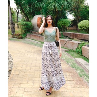 MyWay Brand :กระโปรงยาว Sofia Skirt  👋เลื่อนดูขนาดที่รูปสุดท้ายน้า