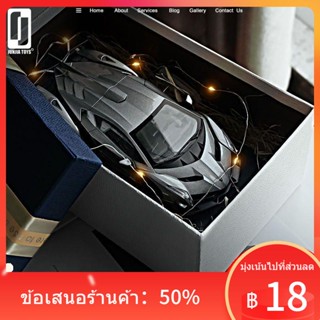 ❡♙จำลอง 1:24 Lambo Poison Veneno กีฬารถรถสำหรับแฟนวันเกิดประณีตของขวัญรถ