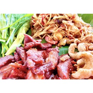 หมุแดดเดียว สูตรโบราณ ห่อละ10 บาท 10 ฟรี1