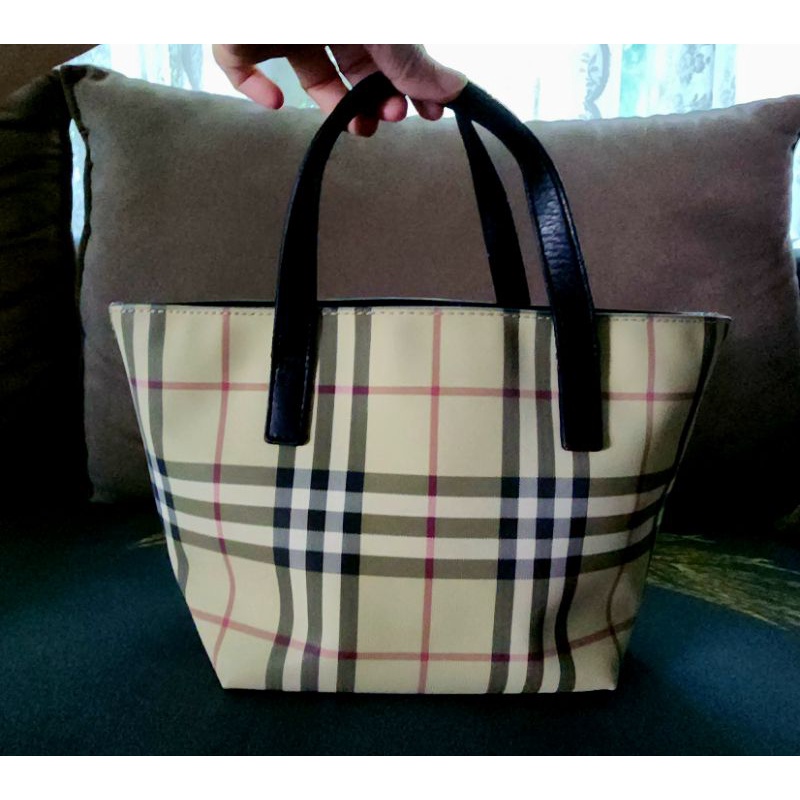 BURBERRY กระเป๋าแบรนด์แท้💯 สินค้ามือสองของแท้