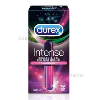 ลดเพิ่ม 8% 🔥 Durex Intense Orgasmic Gel ดูเร็กซ์ อินเทนส์ ออกัสมิค เจลหล่อลื่น ของแท้ ขนาด 10ml หมดอายุ 01/2024