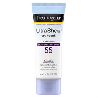 Neutrogena Ultra Sheer Dry-Touch Sunscreen, SPF 55/SPF 70 3.00 oz./88ml ครีมกันแดดจากUSA สูตรซึมซาบเร็วและเบาบาง