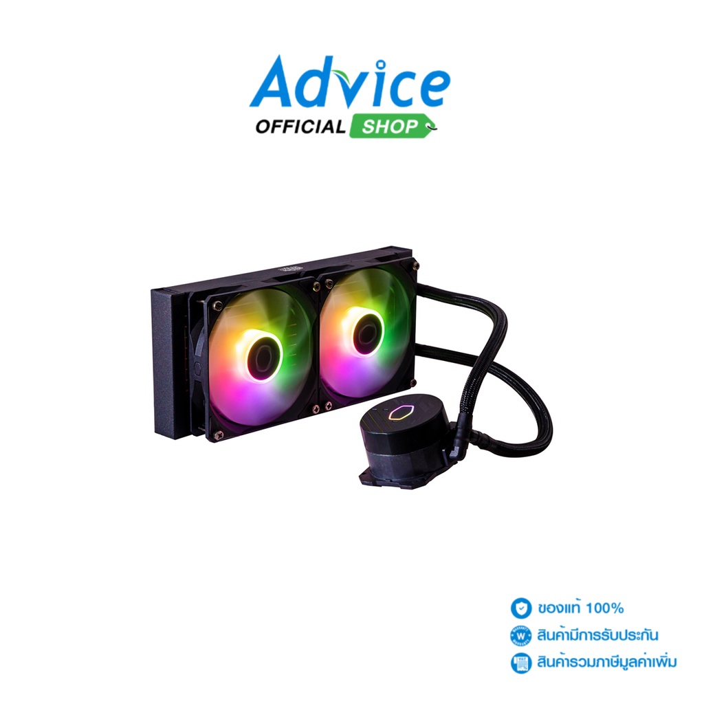 COOLER MASTER Liquid Cooling MasterLiquid 240L Core ARGB (MLW-D24M-A18PZ-R1) - A0151233