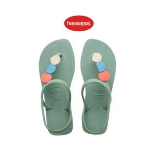 Havaianas รองเท้าแตะ FLASH URBAN PLUS CLAY GREEN รุ่น 41443821809GNXX  (รองเท้าแตะหญิง)