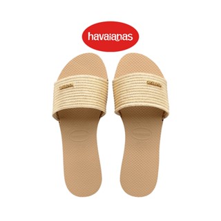 Havaianas รองเท้าแตะ YOU MALTA METALLIC - GOLD รุ่น 41473120570GDXX (รองเท้าแตะ รองเท้าผู้หญิง รองเท้าแตะหญิง)