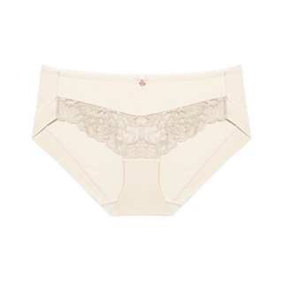 Triumph กางเกงในรูปแบบมิดี รุ่น Florale Wild Peony Midi รหัส 10214179  สีครีม 1938