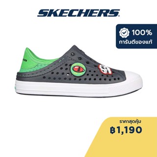 Skechers สเก็ตเชอร์ส รองเท้าเด็กผู้ชาย Boys Foamies Guzman Steps Shoes - 406810L-CCLM