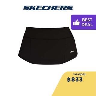 Skechers สเก็ตเชอร์ส กางเกงกระโปรงผู้หญิง Women Performance Running Skort - SP22Q4W355-00GH